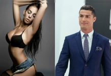 La foto prohibida de la novia de Cristiano Ronaldo