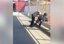 Graban a abusador en parada de bus en Managua