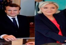 Macron y Le Pen ya votaron en el balotaje