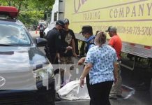 Anciano fallece al ser atropellado por un furgón en Condega, Estelí nicaragua, condega, esteli, muerto, accidente,