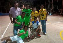 Se lleva a cabo final de torneo de fútbol sala en Río Blanco