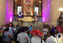Chinandega: Serenata con muestras de amor y fe a la Virgen de Guadalupe