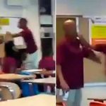 Alumno discute con su maestro en plena clase y termina golpeándolo