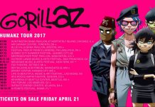 Gorillaz anuncia gira de conciertos con broche del FSLN