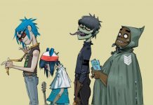 Murdoc y 2D de Gorillaz harán la primera entrevista en vivo