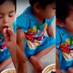 Madre da de comer gusanos vivos a su hija