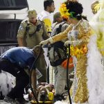 15 heridos tras segunda carroza colapsada en el Carnaval de Río