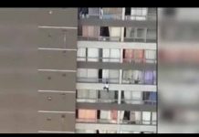 Haitiano salva a mujer que cayó desde un noveno piso en Chile