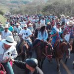 Se realiza cabalgata en saludo al padre Odorico de Andrea