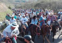 Se realiza cabalgata en saludo al padre Odorico de Andrea