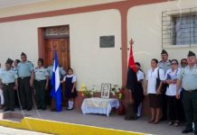 Nandaime: Ejército rinde homenaje al Gral. José Dolores Estrada