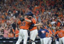 Astros ganan 2-1 a Yanquis en 1ro de serie por la Americana