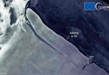 El iceberg más grande del mundo se desprende de la Antártida antartida, iceberg, cambio climatico,