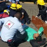 Managua: Lesiones en motociclista que se estrelló con vehículo