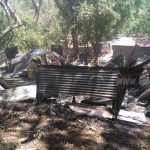 Incendio arrasa con humilde vivienda en Jocote Dulce