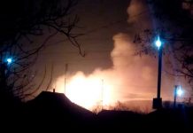 Ucrania: Evacúan a miles de personas por un incendio en un almacén militar
