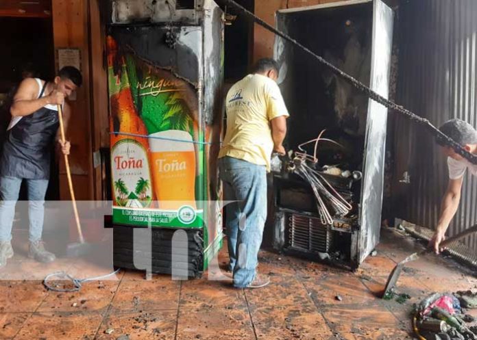 nicaragua, incendio, managua, la vaquita, desayuno,