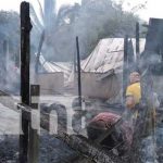 Pareja lo perdió todo tras incendio en una comunidad de San Carlos nicaragua, incendio, ayuda, san carlos, rio san juan, vivienda,