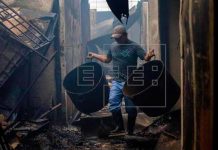 Incendio arrasa con un mercado en la capital de Guatemala