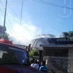 Incendio deja grandes pérdidas materiales a familia de Rivas