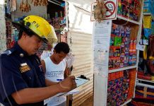 Inspeccionan tramos de pólvora para prevenir tragedias