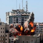 israel, bombardeó, agencias de prensa, escombros,