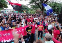 Multitudinario cierre de campaña del FSLN en Condega, Estelí