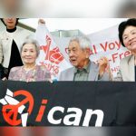 Víctimas japonesas de la bomba atómica celebran el Nobel de la Paz para ICAN