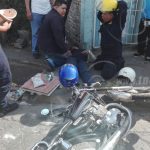 Dos lesionados por accidente cerca de la Lecheagria El Vaquero