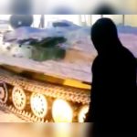 Joven usa vehículo militar para entrar a una tienda y robar licor (Fotos, Videos)