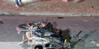 Nicaragua, managua, motociclista, accidente,