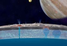 La luna oceánica de Júpiter, puede tener volcanes