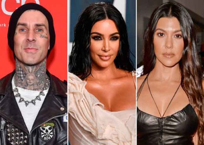 kim-kardashian- estados unidos, romance, amorio, kim kardashian, travis barker, kourtney kardashian,