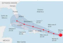 EE.UU. extiende a Georgia la declaración de emergencia por el huracán Irma