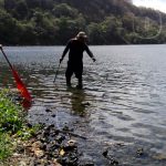 Por Amor a Nicaragua realizan jornada de limpieza en la laguna de Masaya