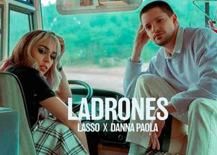 lasso, danna paola, ladrones, video, estreno, youtube, musica,