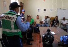 Seminario a conductores de vehículos pesados de la alcaldía en León
