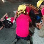 Irrespeto a la luz roja del semáforo del antiguo Cine González provoca accidente