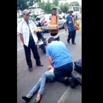Managua: Atropellan a joven que se cruzó la calle de forma imprudente