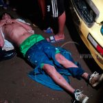 Joven en estado de ebriedad es atropellado en calle de la comarca Jocote Dulce