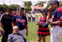 Ometepe: Inauguran liga de béisbol «Calixto Gutiérrez»