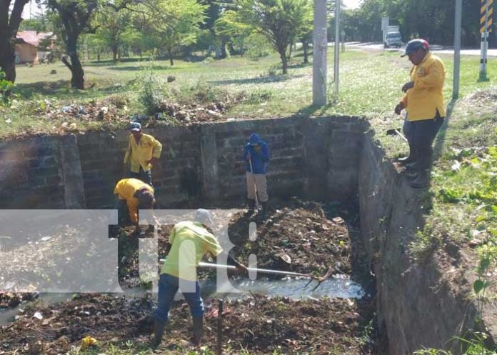 nicaragua, limpieza, cauces, tipitapa, alcaldia,