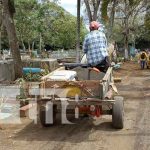 Labores de limpieza en el cementerio de San Marcos nicaragua, limpieza, cementerio, san marcos, carazo,
