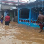 Barrios vulnerables en Bluefields fueron afectados esta mañana por las fuertes lluvias