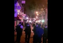 La Policía se enfrenta a jóvenes armados con cuchillos y machetes en Londres