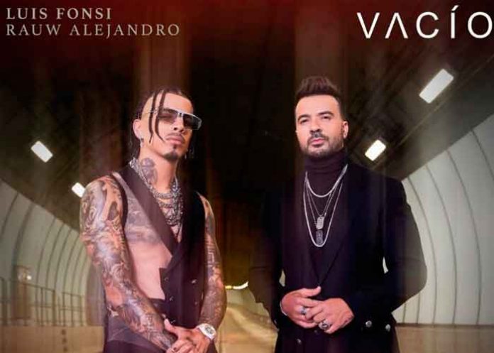 musica, vacio, luis fonsi, rauw alejandro, listas billboard,