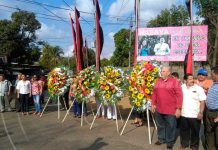 Masaya conmemora 39 años de masacre de Las Sabogales