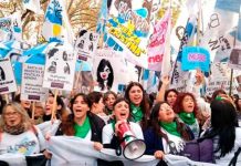 Argentina y Uruguay dicen basta a la violencia de género