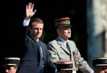 Dimite jefe de Estado mayor francés tras conflicto con Macron