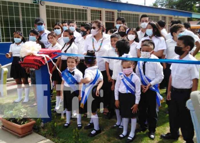 nicaragua, managua, centro educativo, colegio, barrio rodeito,